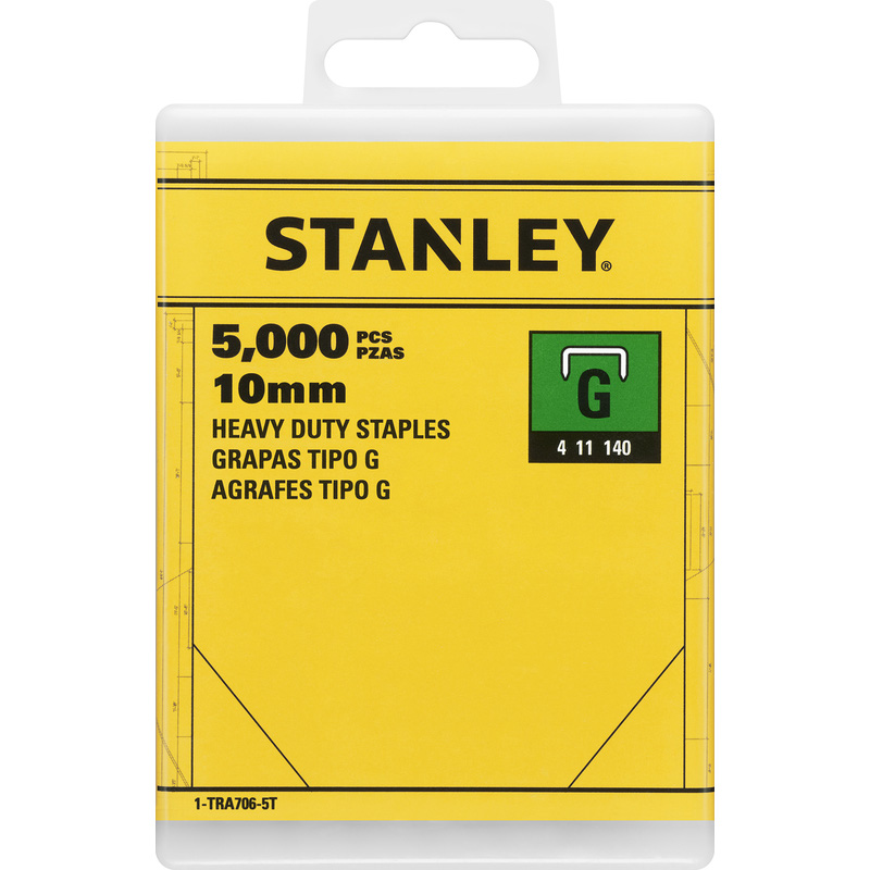 Stanley nieten Type G 10mm