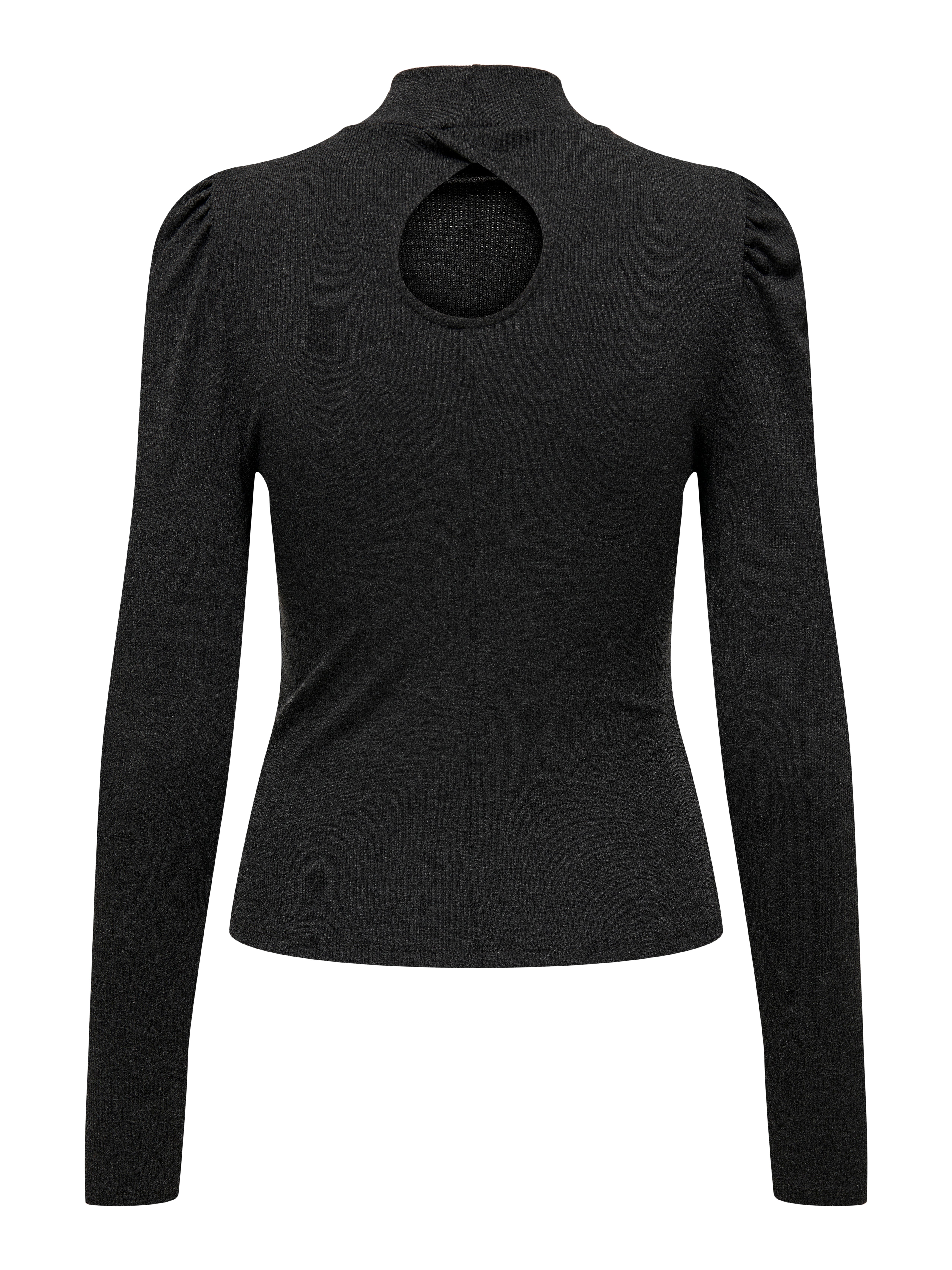ONLFAITH Top Dark Grey Melange