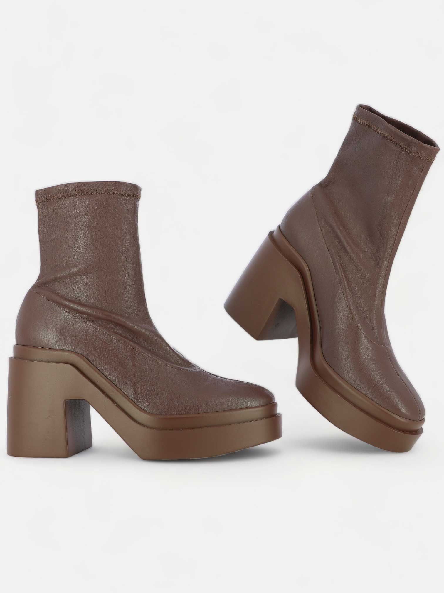 ANKLE BOOTS - NINA ankle boots, leather dark brown || OUTLET