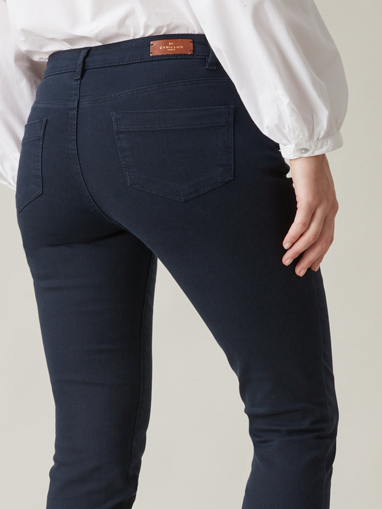 Jean slim super stretch femme Farah - Coton bio, délavage écoresponsable