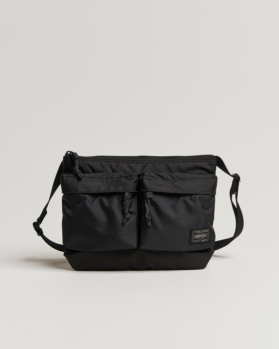 Porter-Yoshida & Co. Force Small Shoulder Bag Black