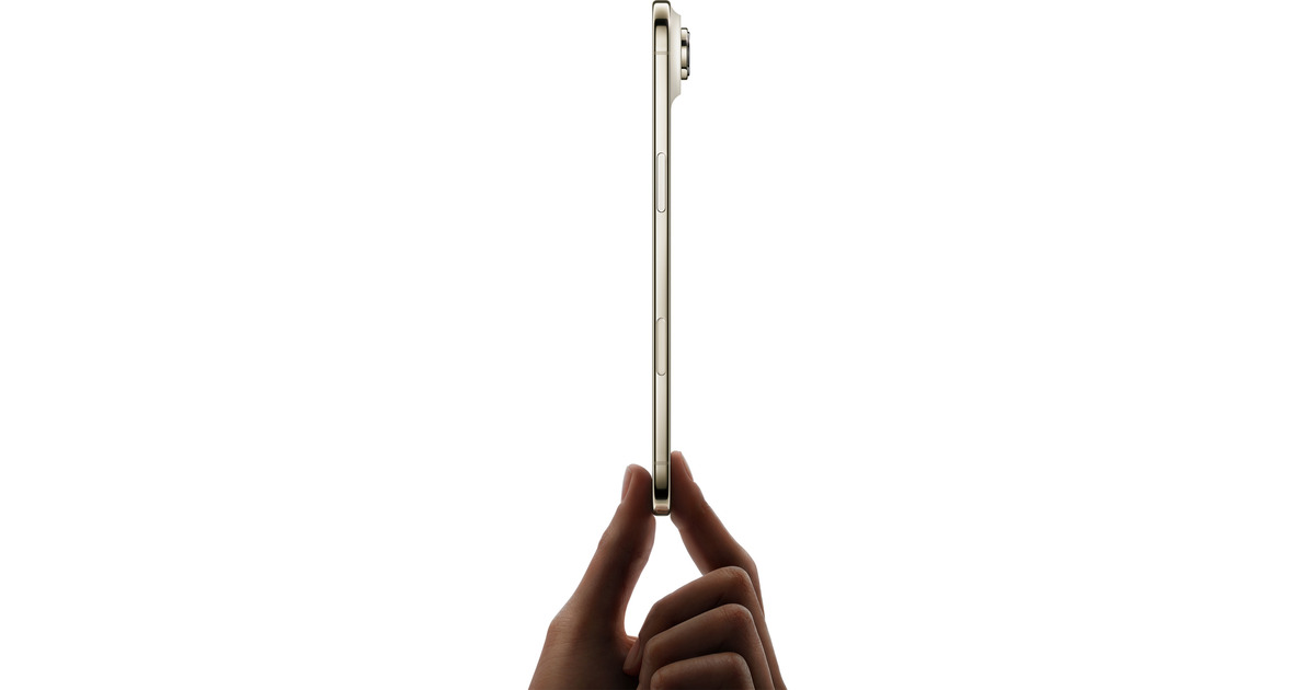 AppleiPhone Air smartphone  (Lichtbeige, 512 GB, iOS)