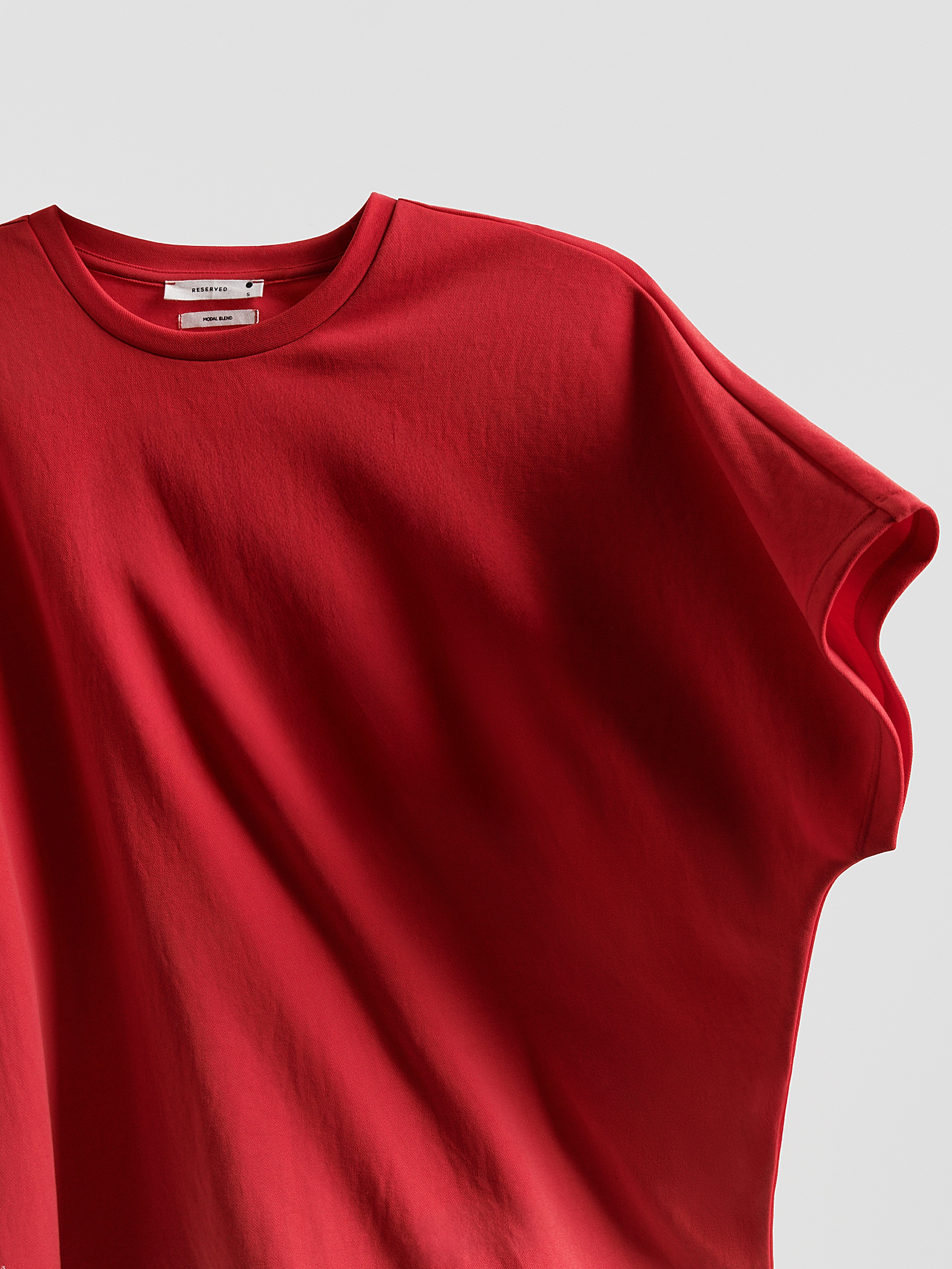 Oversize-T-Shirt aus Modalmischung
