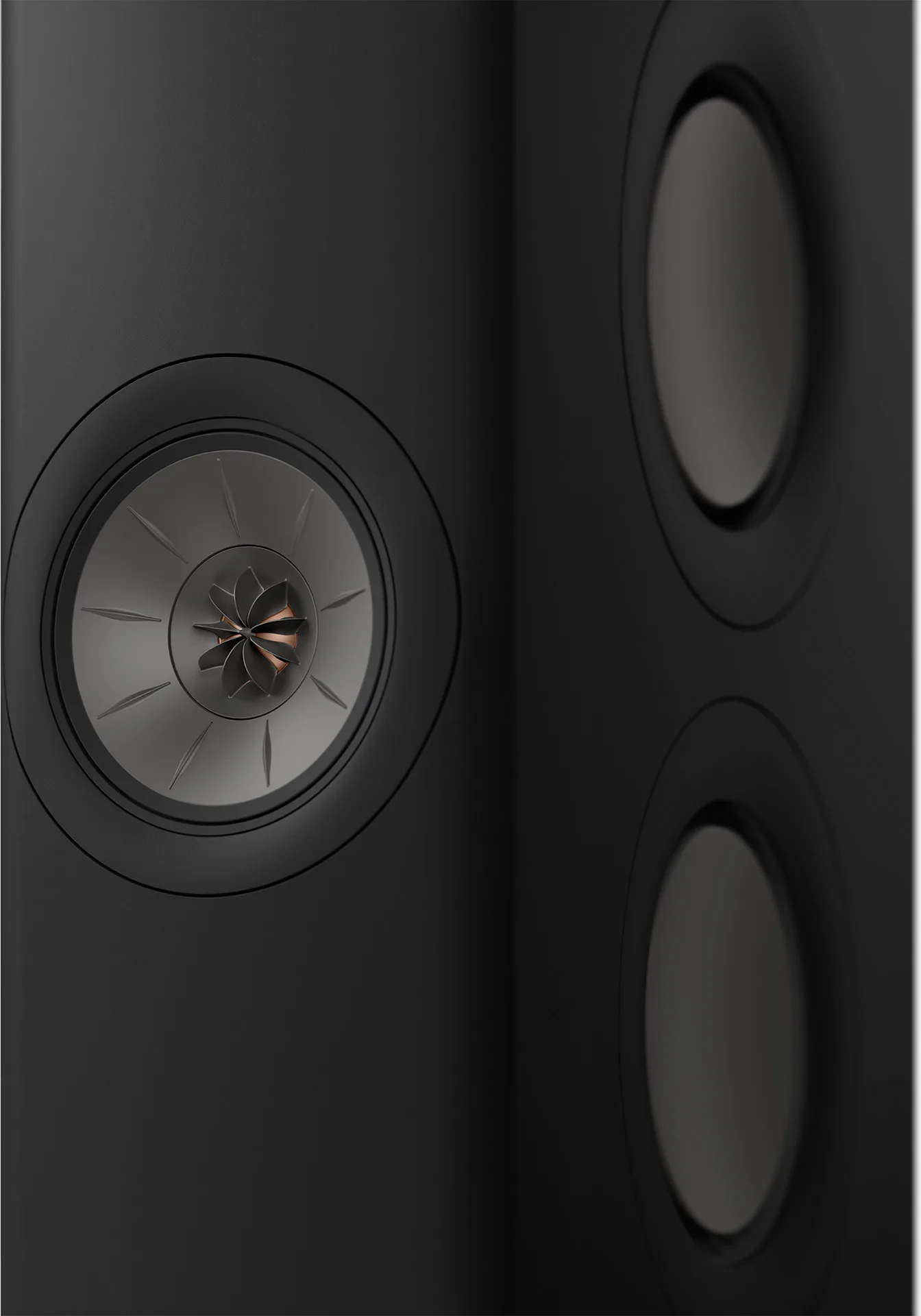 KEF LS60 Wireless Noir Carbon Enceintes sans fil hi-fi