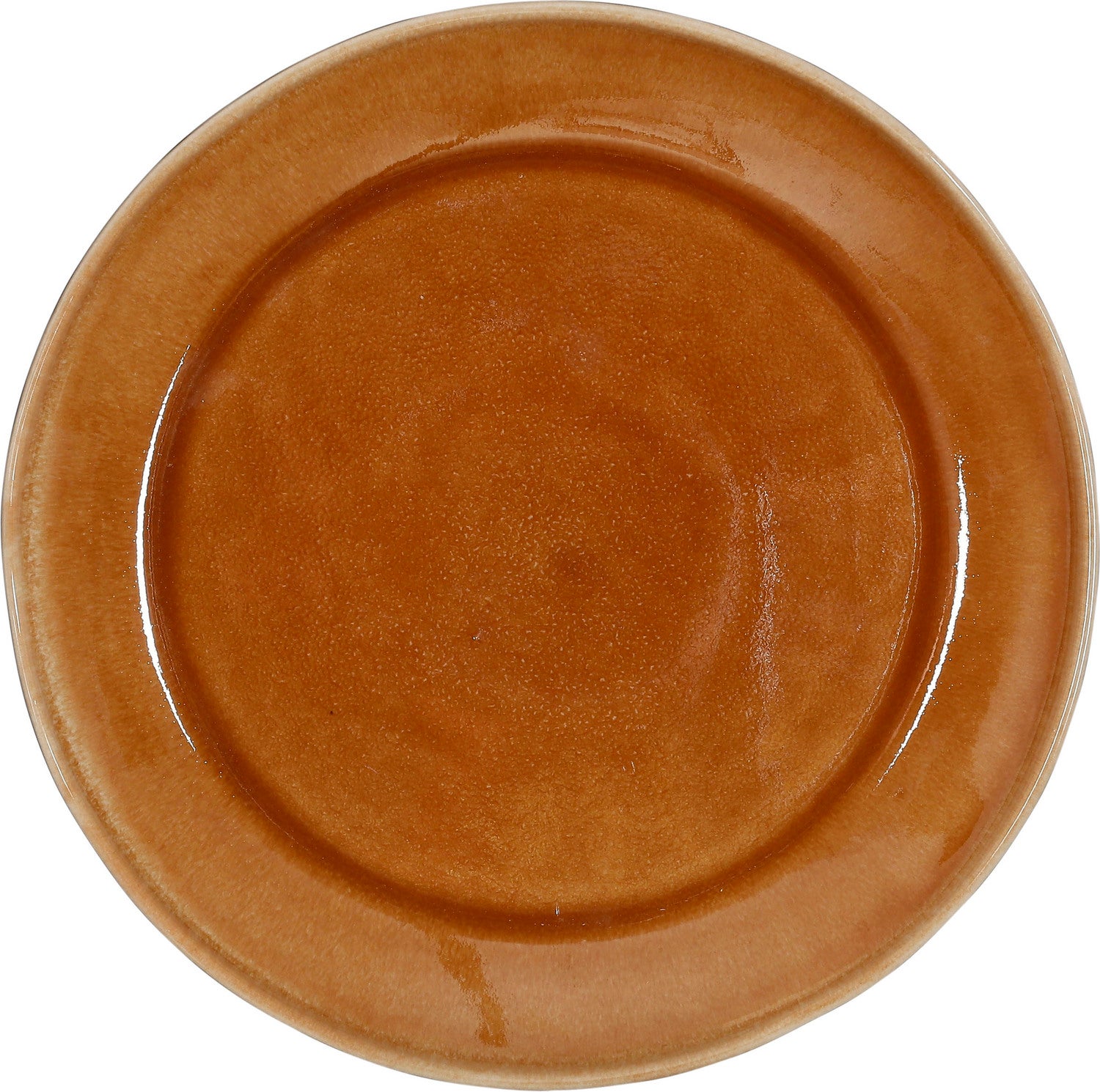 Mica Decorations dinerbord Rhea lichtbruin D 27,5 H 2,5 cm