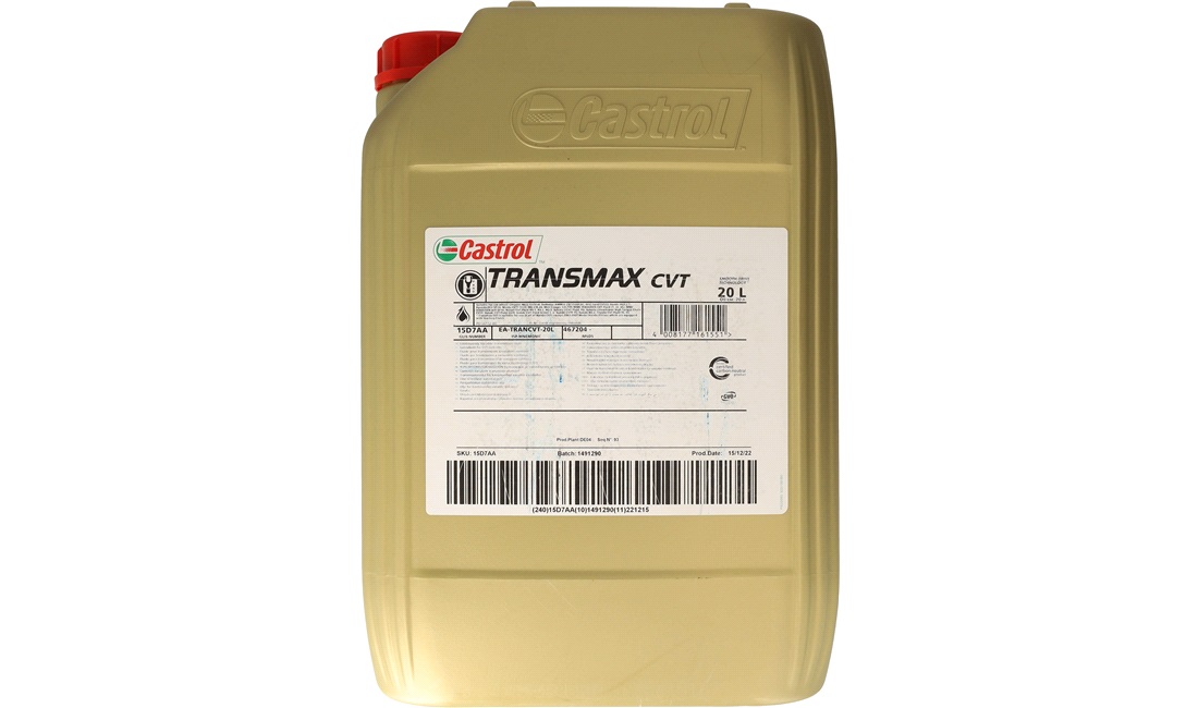 Castrol Transmax CVT 20 liter