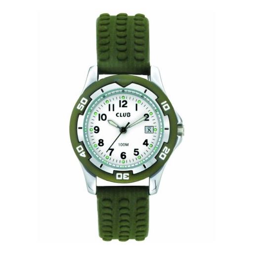 Club A65168-4S0A Børneur, Green, 30 mm