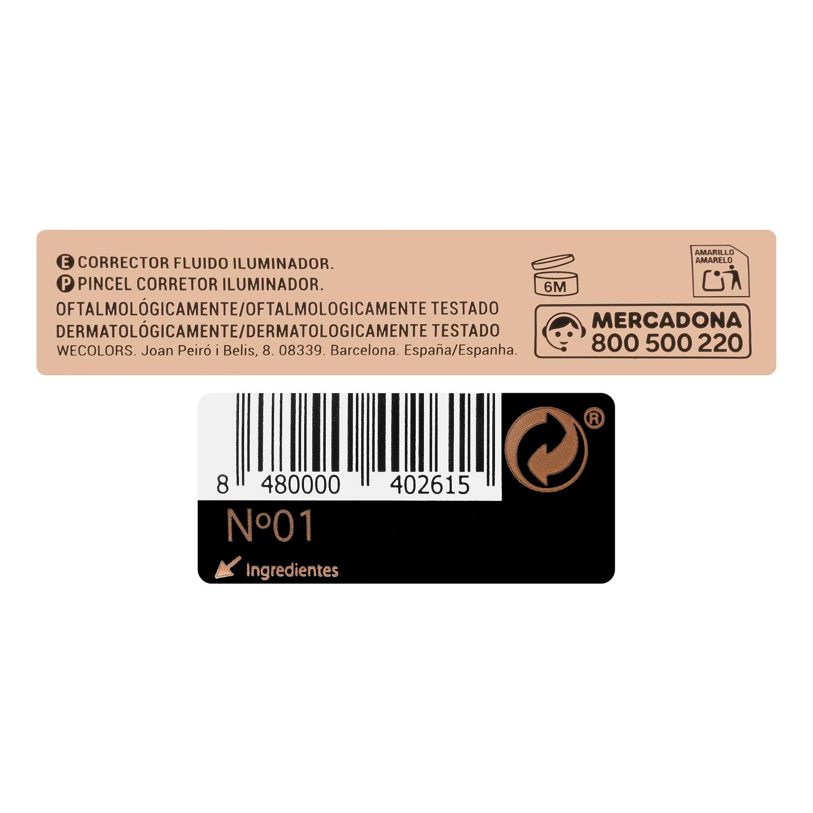 Pinceau surligneur Deliplus 01