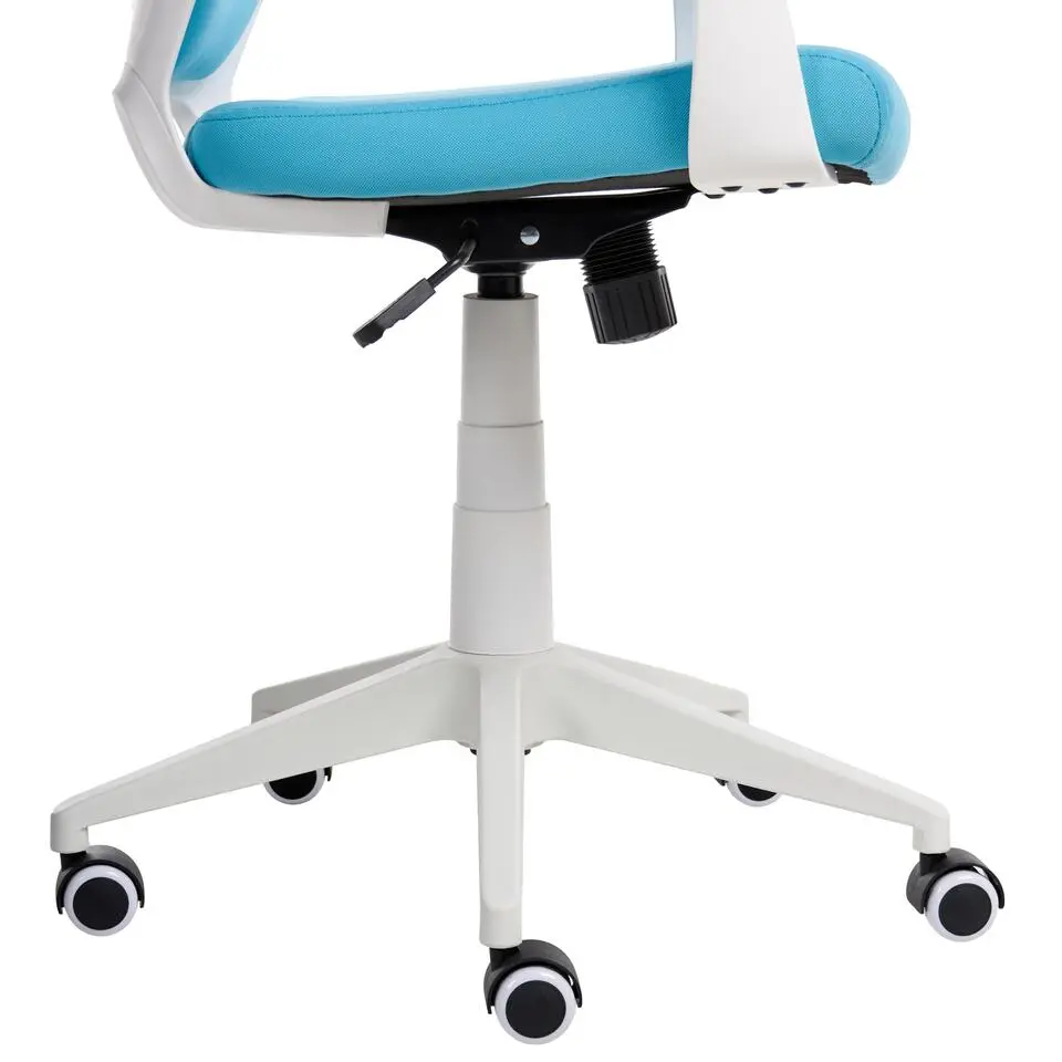 DELIGHT - Bureaustoel - Blauw - Polyester