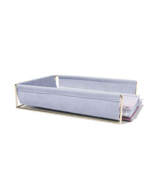 bac à courrier lilas 31.5x24.5x7