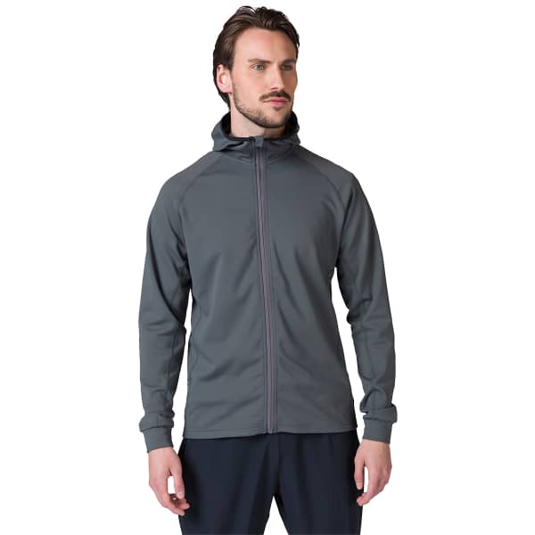 Veste polaire randonnée ROSSIGNOL MID LAYER THIN FZ ONYX GREY