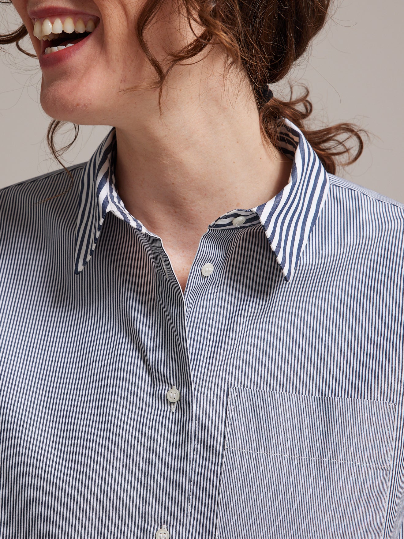 Chemise rayée femme
