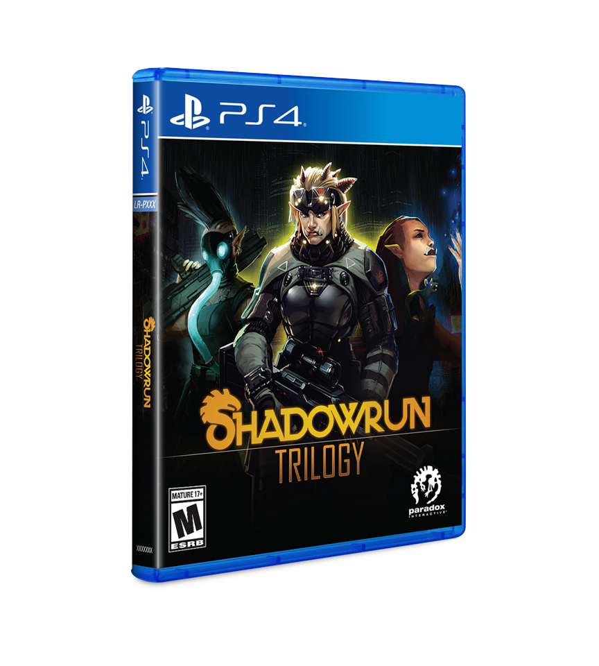 Shadowrun Trilogy (Limited Run)- PlayStation 4