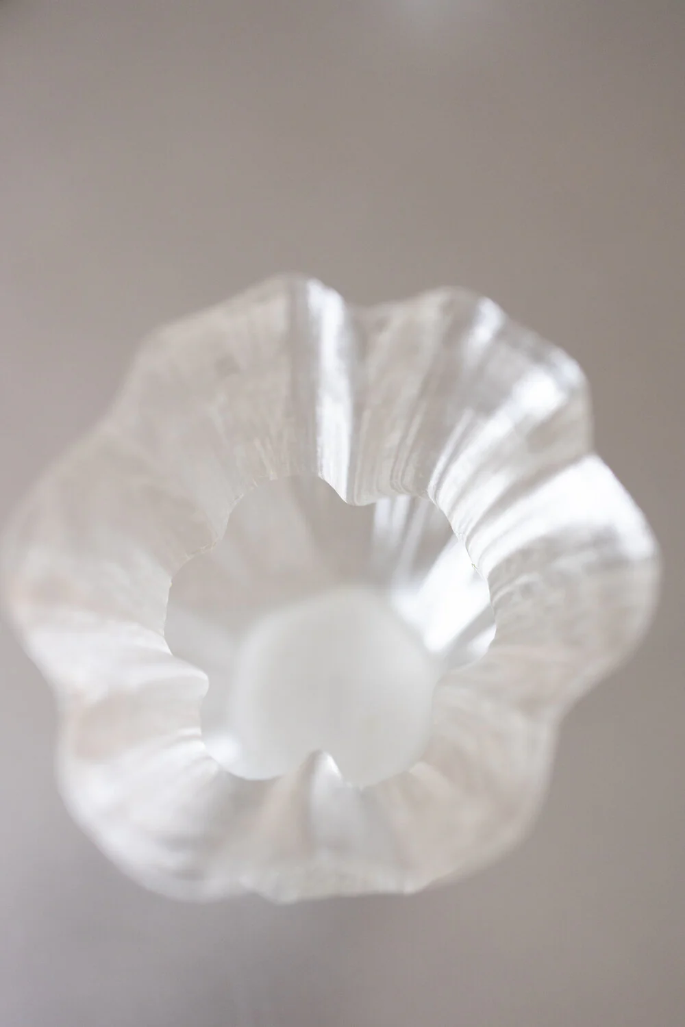 BLOOM OBJECTS  Bloom vase, Ivory - H30 cm.
