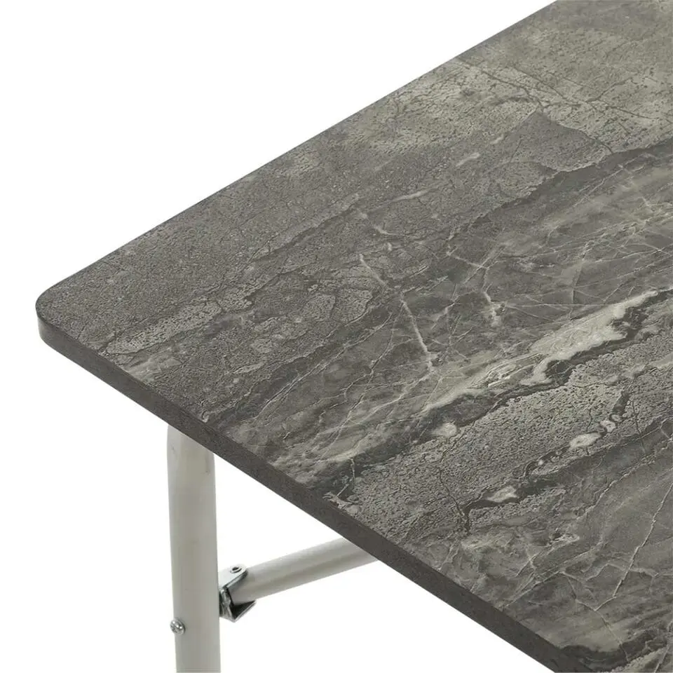 Travellife Sorrento inklapbare kampeertafel dark grey - 100x70x72,5 cm