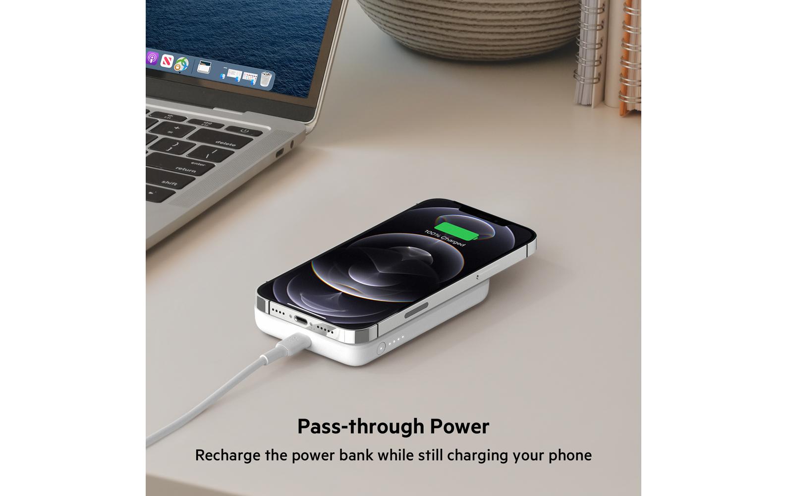 Powerbank Boost Charge MagSafe 2500 mAhPowerbank mit MagSafe für Geräte der iPhone 12-Serie