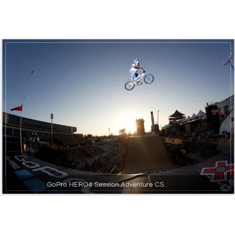 GoPro Hero 5 Session / 4 Session Schutzgehäuse mit Befestigungsschraube - Schwarz