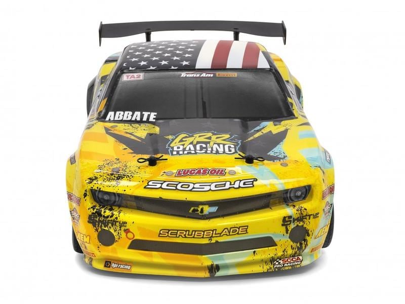HPI Tourenwagen E10 TA2 Camaro Michele Abbate, 4WD 1:10, RT Chevrolet Camaro TA2 Tourenwagen RTR Set