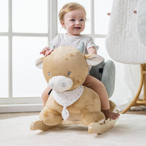 Bascule vache Mila beige - NATTOU