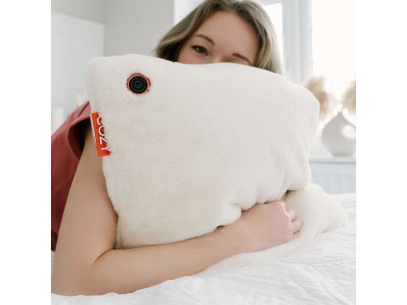Bodi-Tek Heizkissen Cozy Una Fell Akkubetrieb, Hellbeige Wärmekissen für mehr Komfort und Wärme