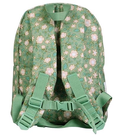 A Little Lovely Company Rucksack - Blossoms Sage