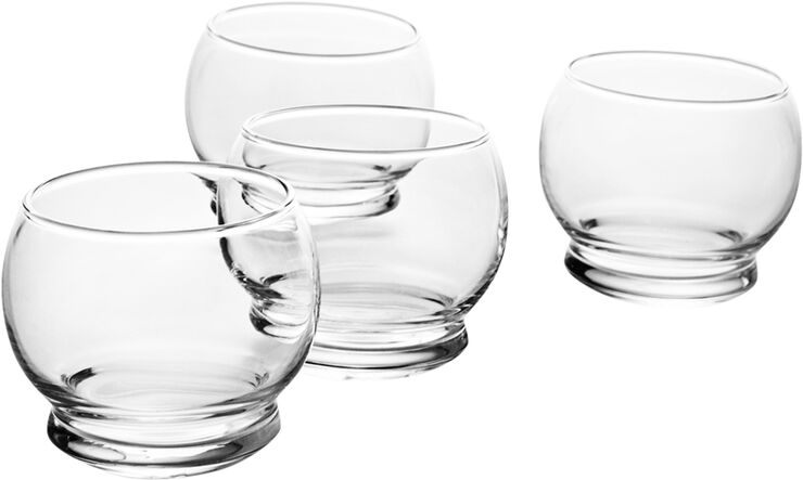 Normann Copenhagen Vippeglas 4 stk Glass