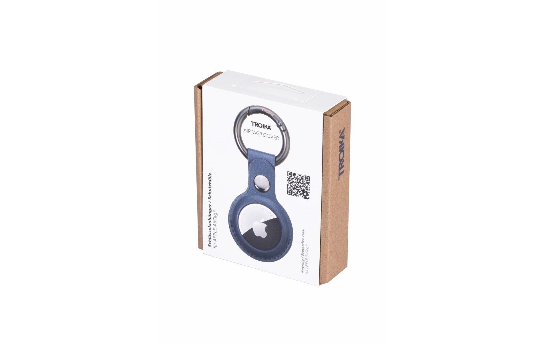 Schlüsselanhänger AirTag Cover BlauSchutzhülle für Apple Air Tag Ortungsknopf