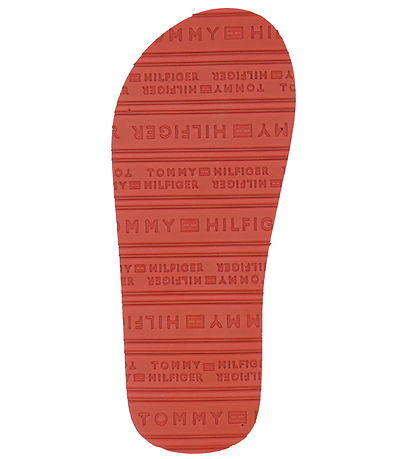 Tommy Hilfiger Flip Flops - Flaggendruck - Blau