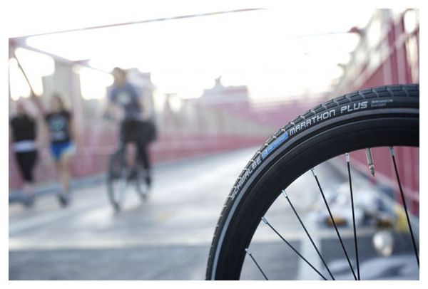 Pneu Schwalbe Marathon Plus 28x1 1/2'' Tubetype Rigide TwinSkin SmartGuard Endurance Compound