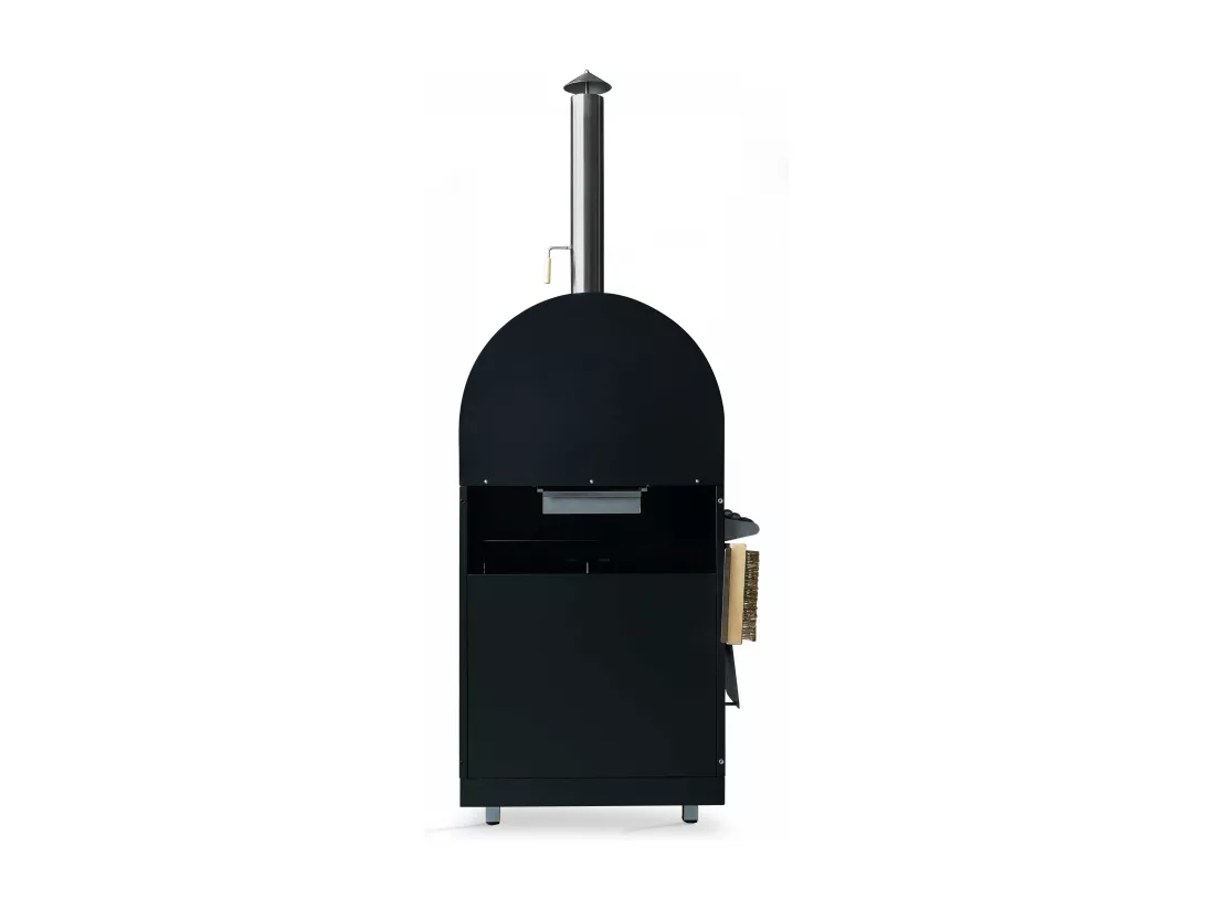 Meuble four à pizza pour cuisine d'extérieure