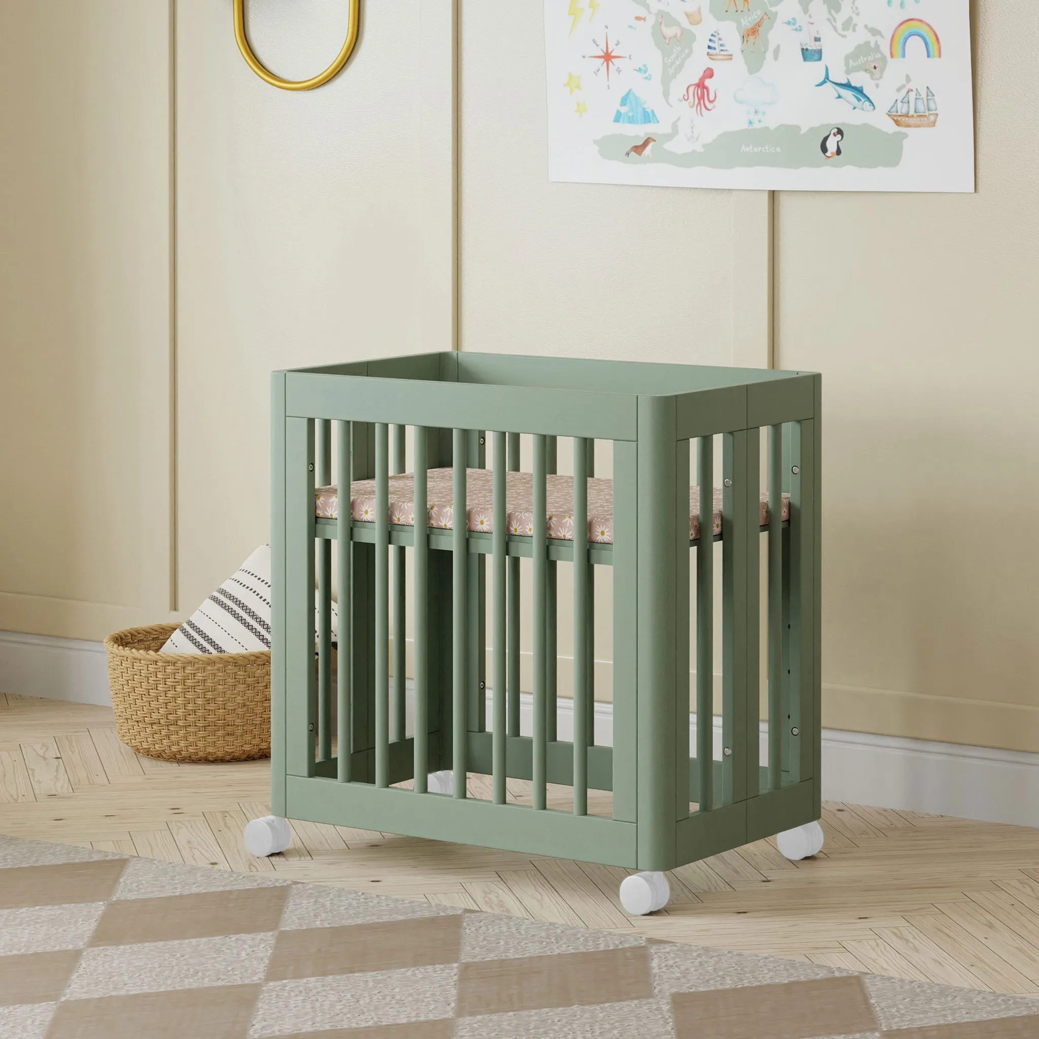 Babyletto Couchette Convertible 8 en 1 Yuzu  - Sauge