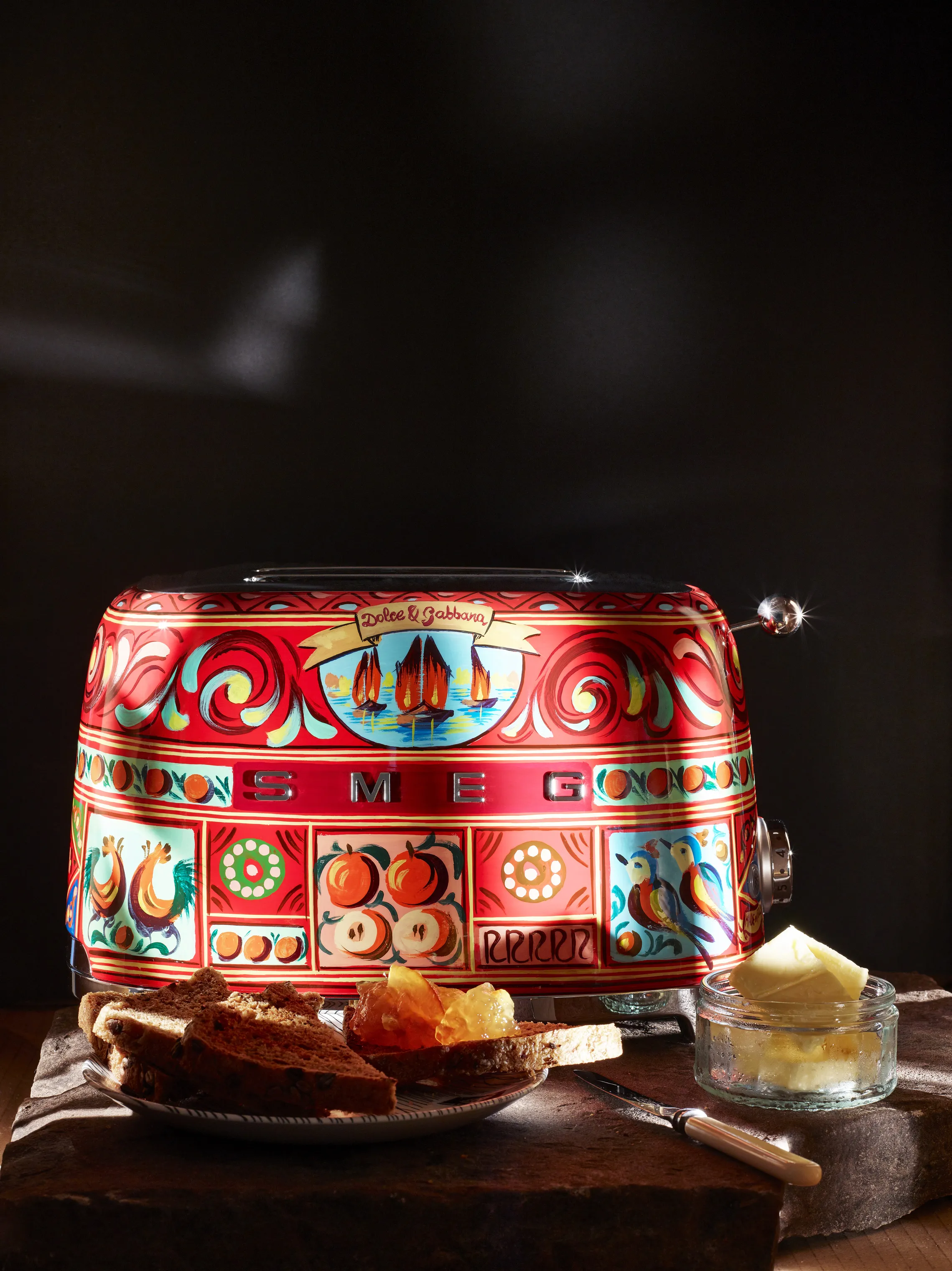 Smeg D&G Brødrister TSF01DGEU