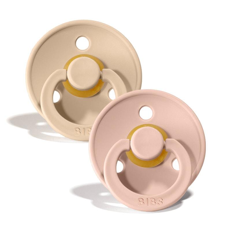 Bibs Colour str 1 (2 pk) Vanilla & Blush - Rumpetroll