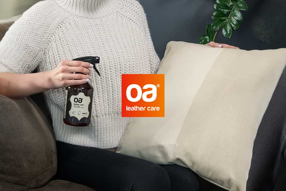 Lederreiniger OA LEATHER CARE 250ml PFC und VOC frei für Ledermöbel