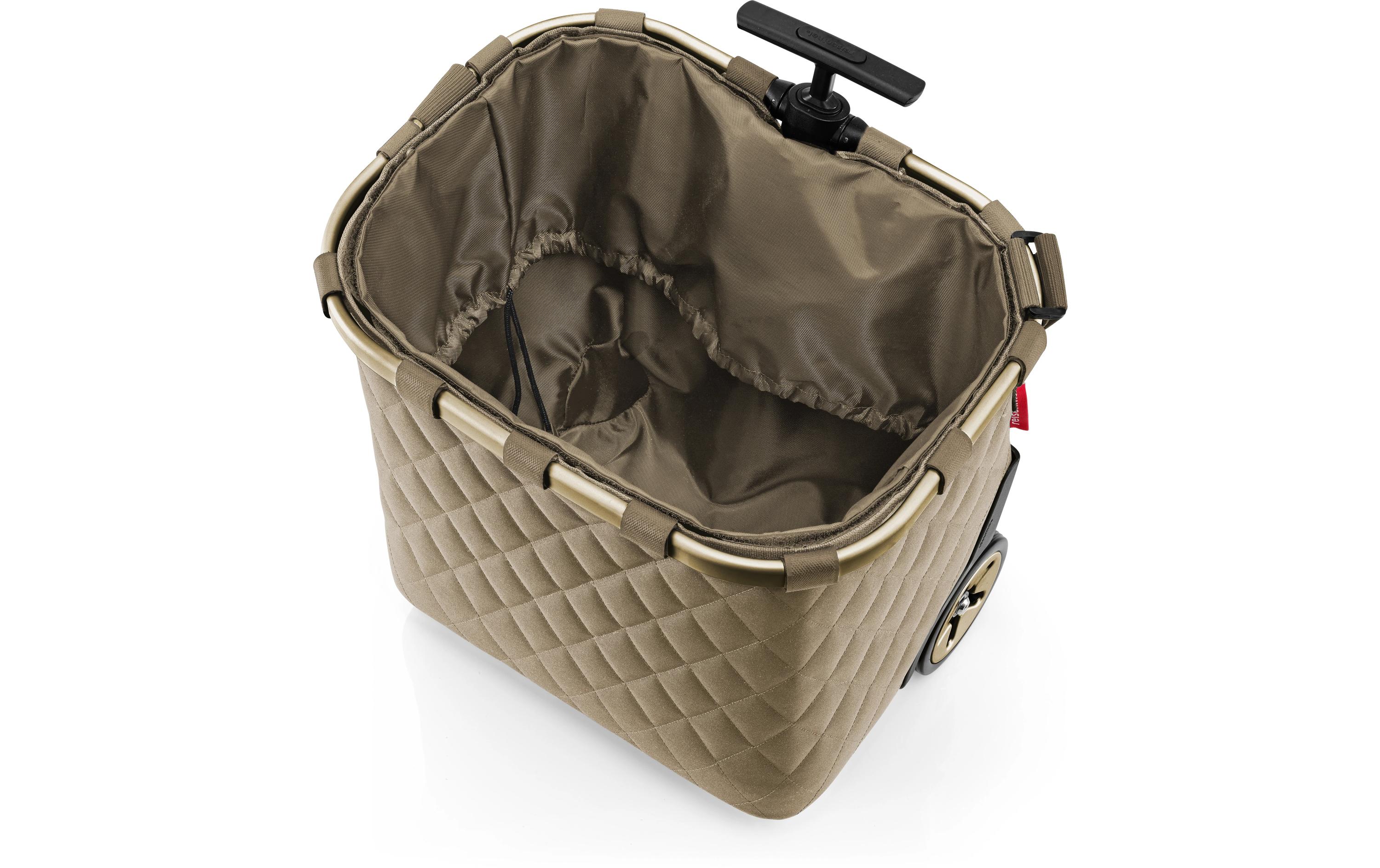 Einkaufstrolley Carrycruiser frame Rhombus olive<br>Einkaufstasche mit Kühlfunktion