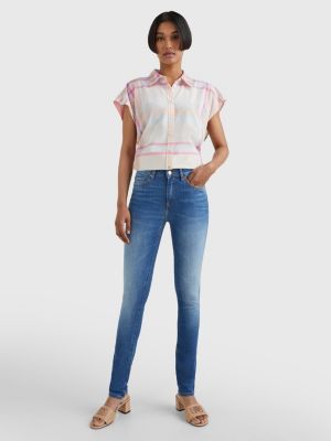 Calça jeans Venice Heritage Slim Fit desbotada