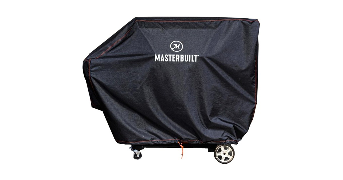 MasterbuiltZwarte hoes voor Gravity Series 1050 en XT Digital Charcoal Grill + Smoker beschermkap  (Zwart)