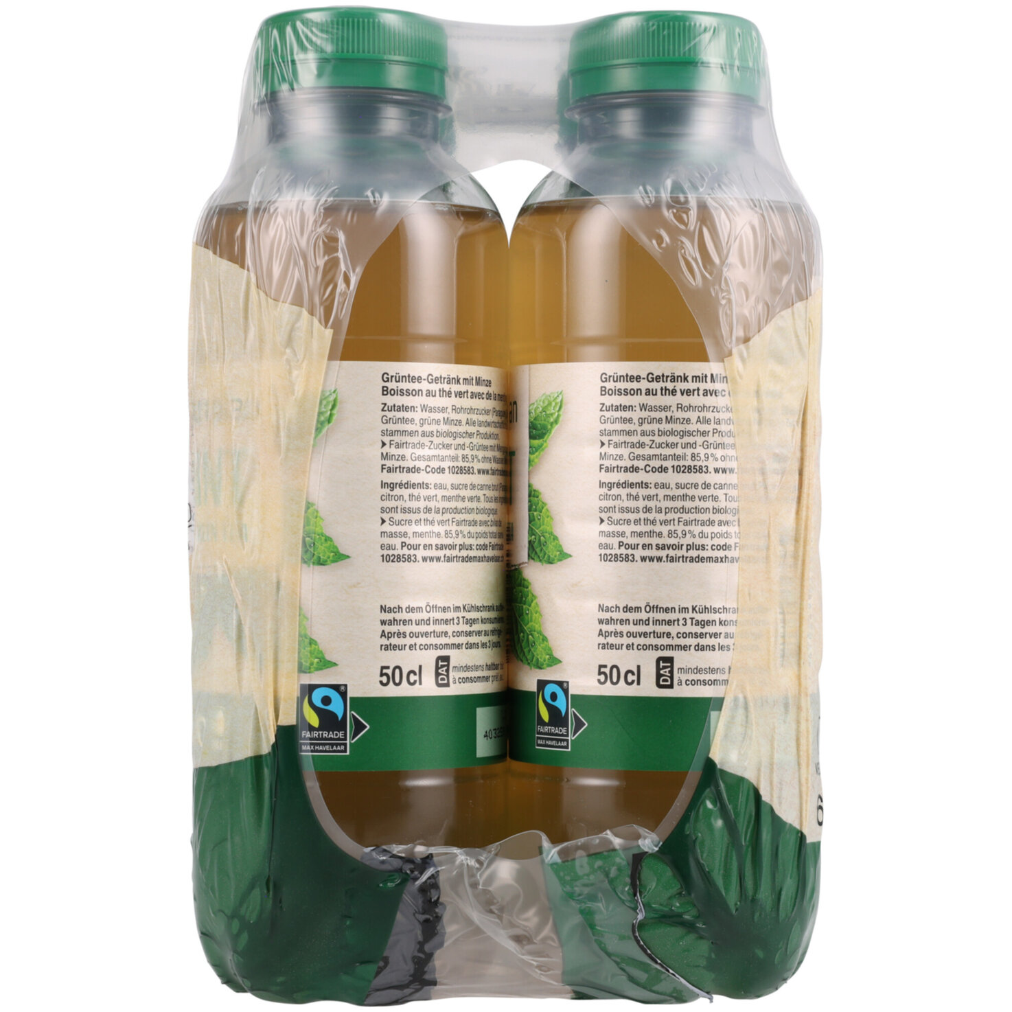 Naturaplan Organic Moroccan Mint Green Ice Tea 6x50cl