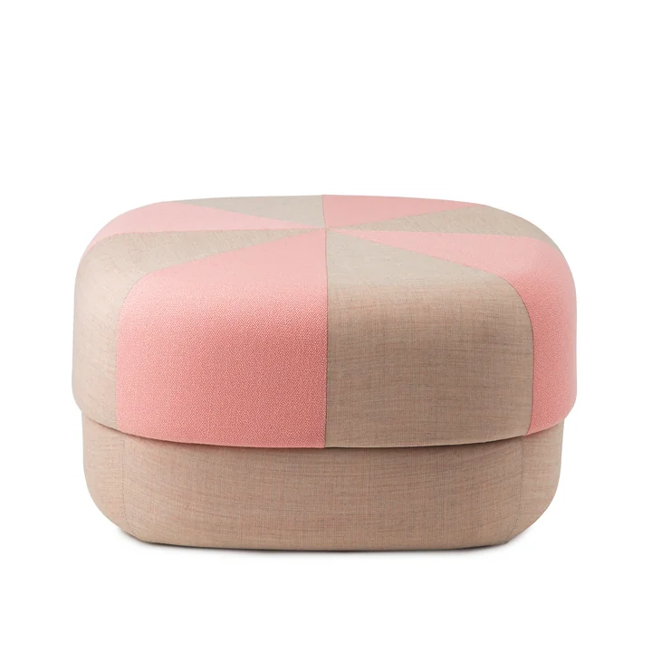 Normann Copenhagen - Circus Pouf gross duo, rose