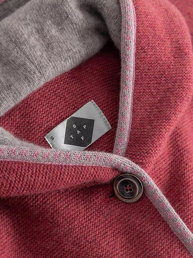 STAPF Trachtenstrickjacke MALWINE rot