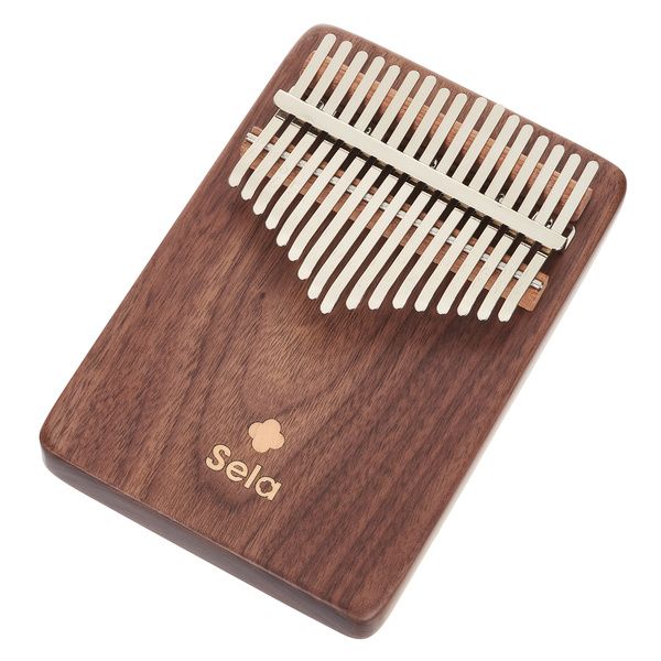 Sela Kalimba 17 Solid Black Walnut