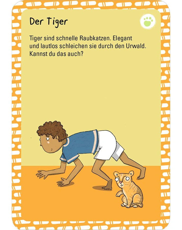 Kartenspiel 50 LUSTIGE BEWEGUNGSSPIELE