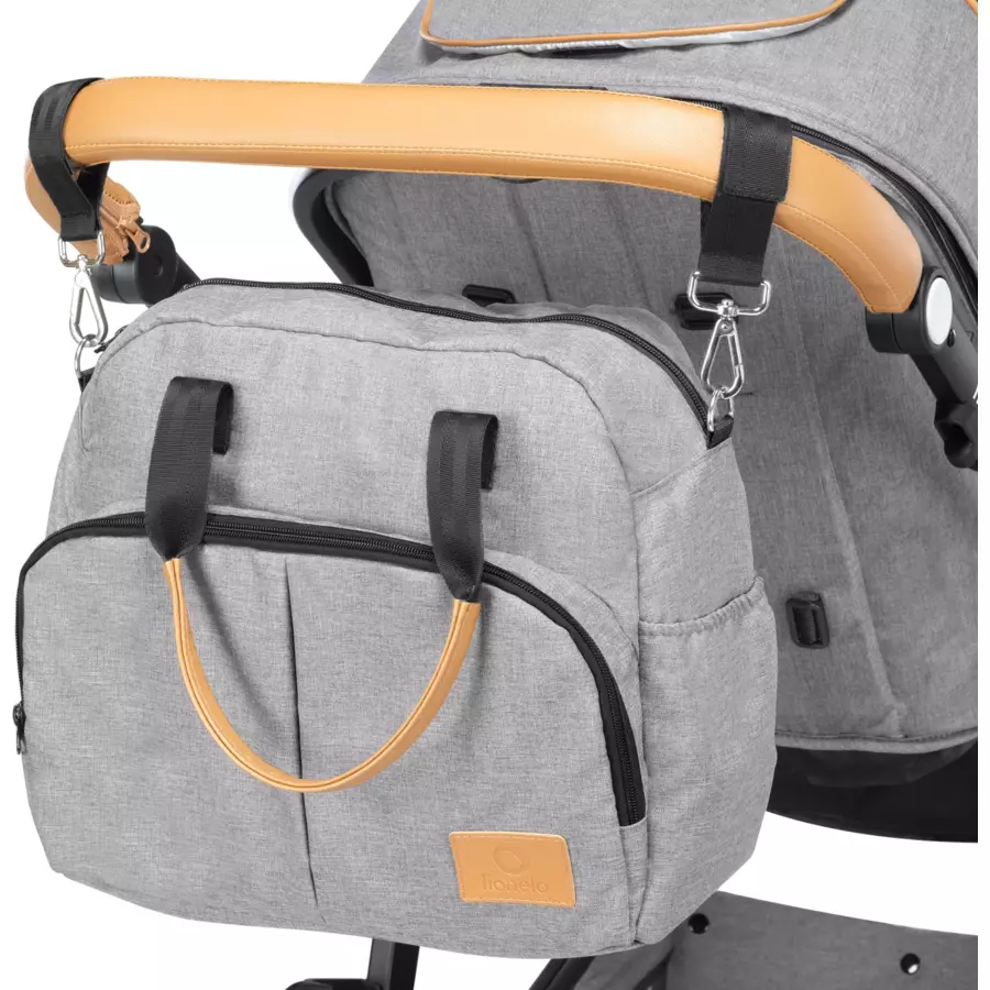 lionelo Kombikinderwagen Amber 2 in 1 Grey Stone