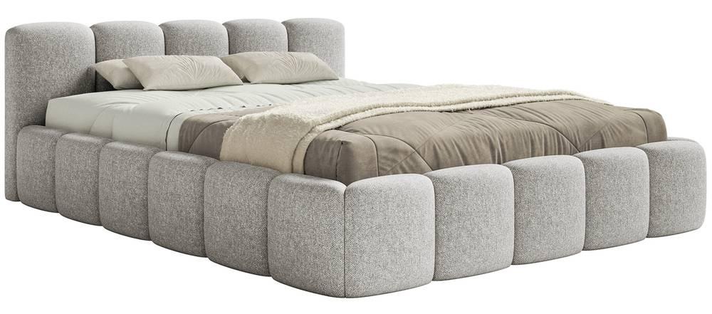 NADUVI Collection Bedframe Chloe laag 160 x 200 cm chenille
