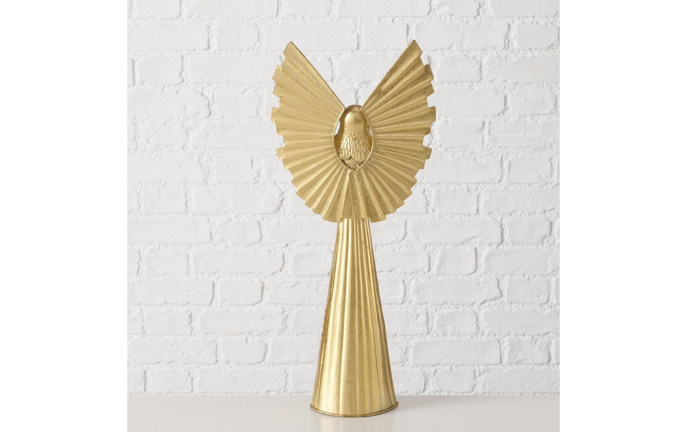 BOLTZE Weihnachtsfigur »Figur Nuriel Metall, 23,5 x 54 cm«