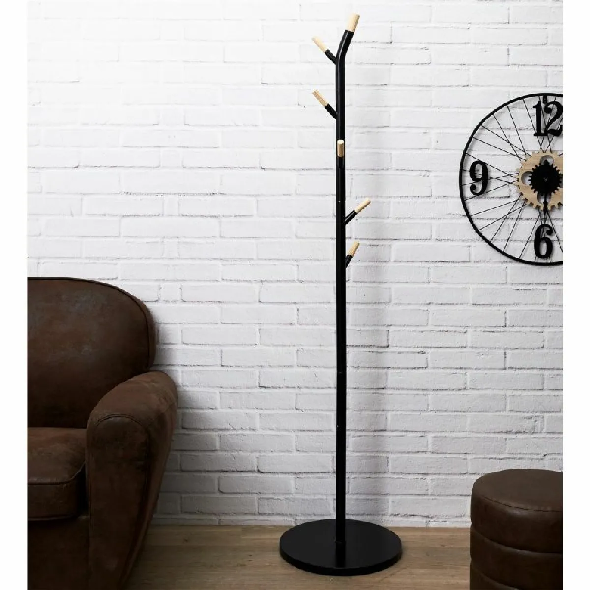 Paris Prix Porte-Manteaux Design Cifano - Noir
