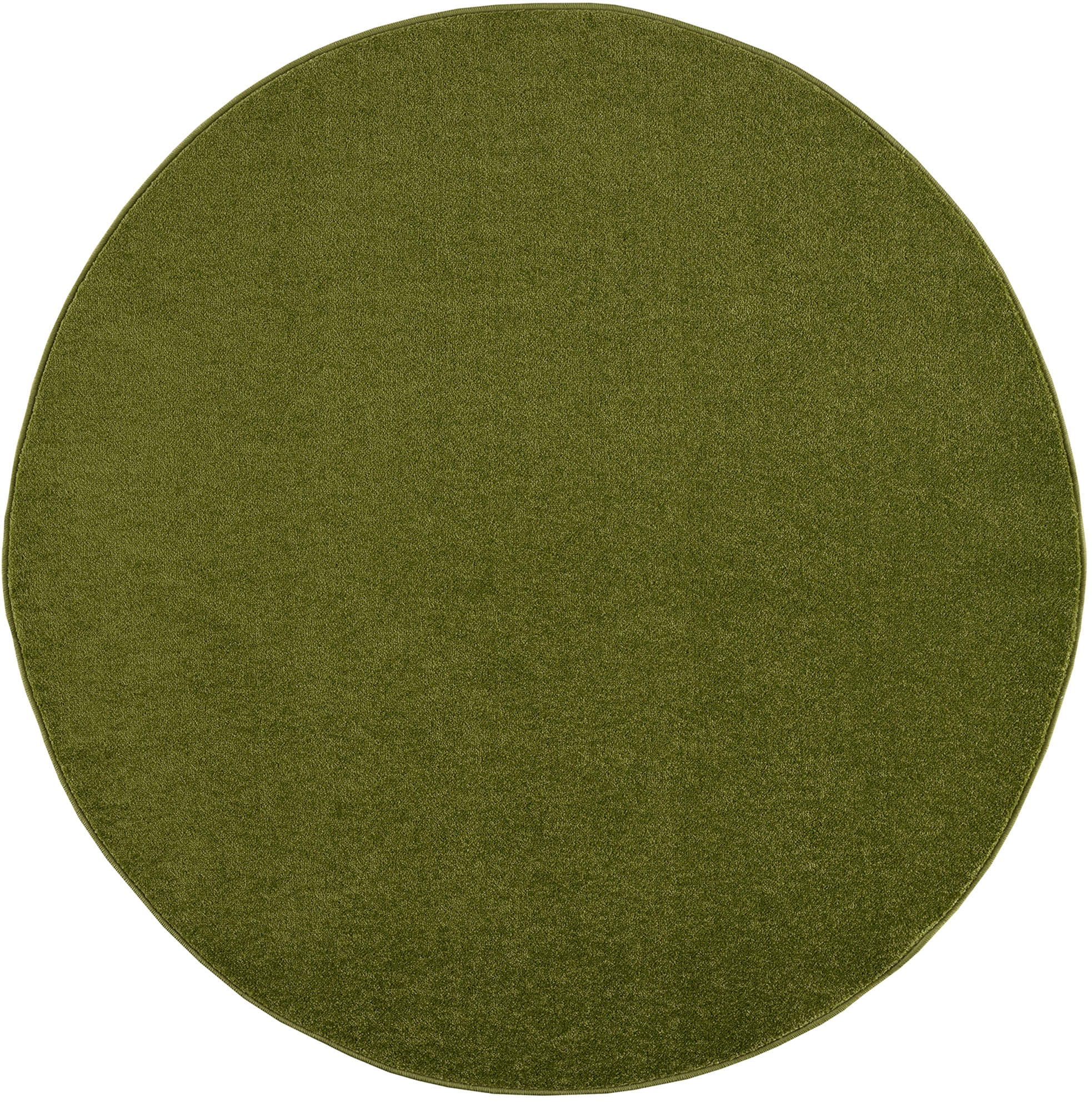 Sanat Teppich »Uni« rund 13 mm Höhe robuster Kurzflorteppich, grosse Farbauswahl, Wohnzimmer, alle Räume