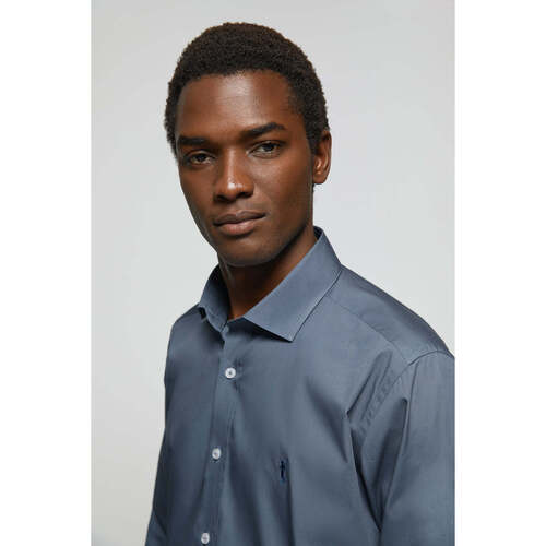 Polo Club - RIGBY GO SHIRT SLIM POPLIN Azul