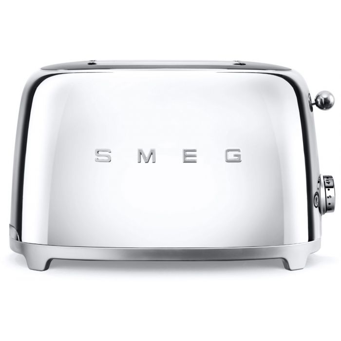 SMEG Toaster 2-Schlitz 50's Retro Style TSF01SSEU Chrom