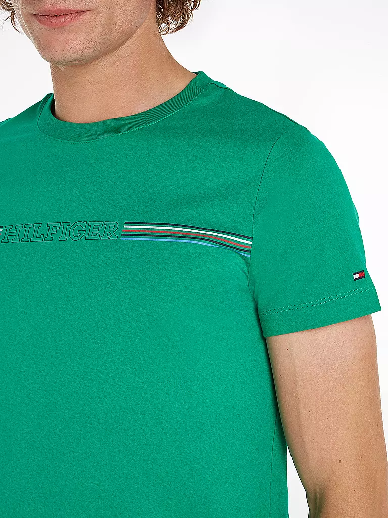 TOMMY HILFIGER T-Shirt grün